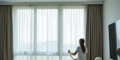 Delicate sheer drape cleaning monash-park-nsw Matty Curtain Cleaning